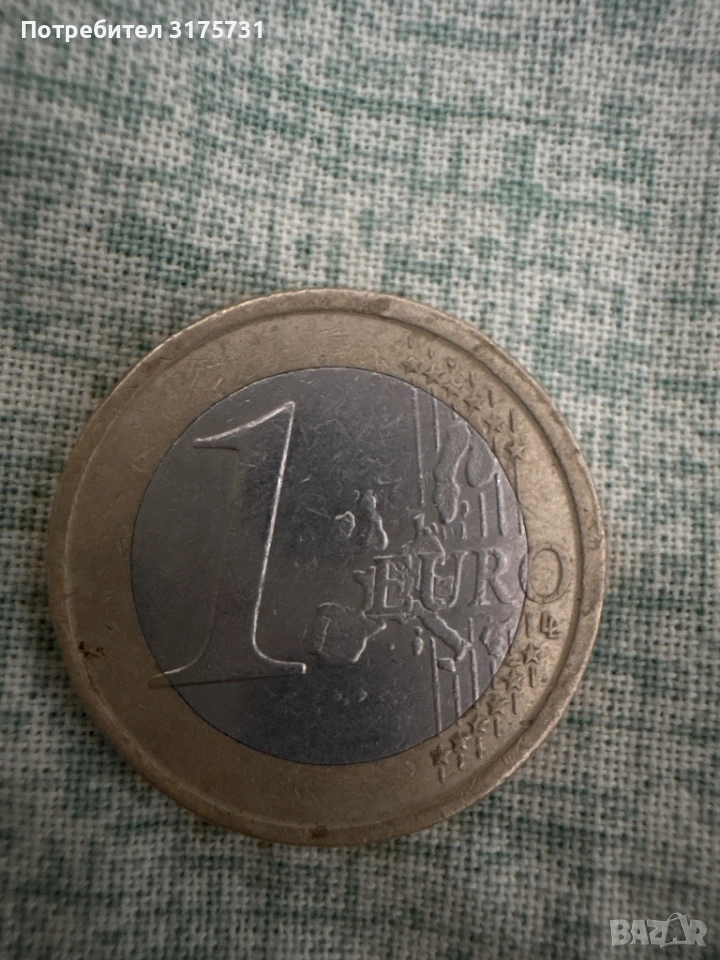 1 evro 2003 İspanya ryadka moneta za kolektsioneri, снимка 1