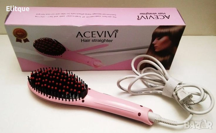 Четка за изправяне на коса Luxury 💎, снимка 1