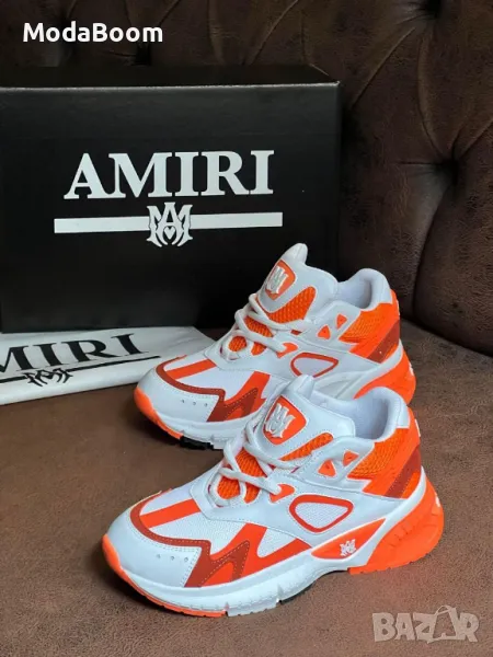 Amiri оранжеви дамски маратонки , снимка 1