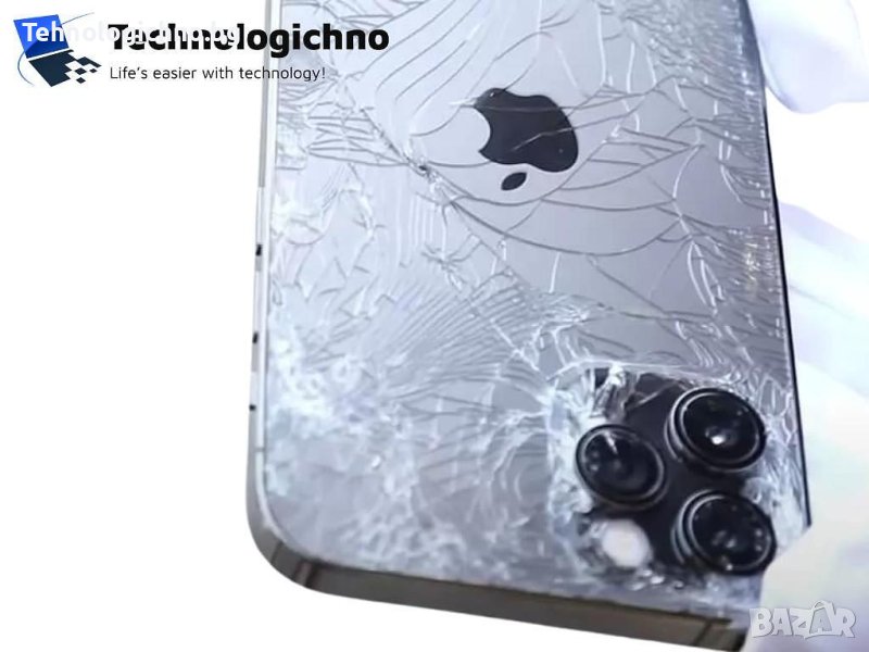 Подмяна на стъклен гръб iPhone, снимка 1