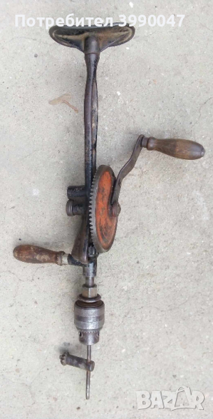 Ръчна ретро дрелка, снимка 1
