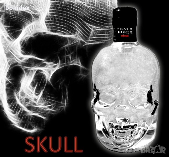 Подаръчни Бутилки във Формата на Череп- Празни бутилки от 50 мл, 200 мл и 500 мл, снимка 1