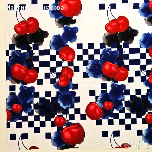 Еластичен плат в двете посоки, Италианска Ликра, снимка 1