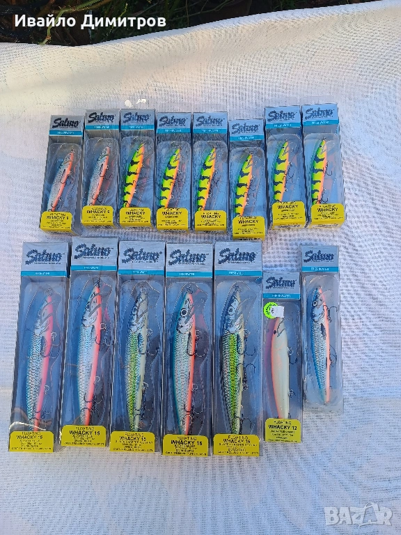 Salmo Whacky -воблери за тролинг и кастинг, снимка 1