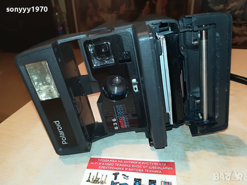 POLAROID 636 AUTO FOCUS-ВНОС FRANCE 0706222059, снимка 1