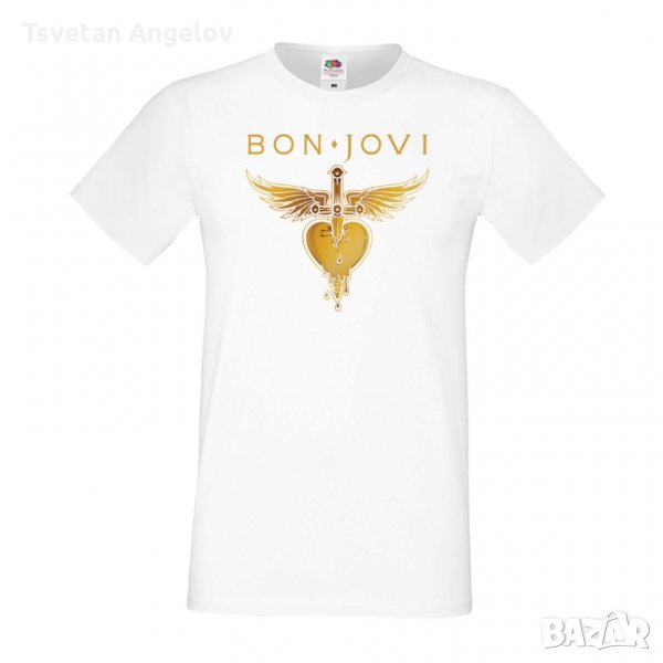 Разпродажба! Мъжка тениска BON JOVI 3, снимка 1