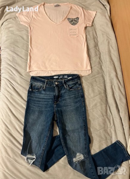 Дънки Old Navy и тениска, снимка 1