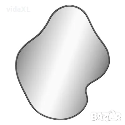 vidaXL Стенно огледало черно 60x50 см（SKU:348274）, снимка 1