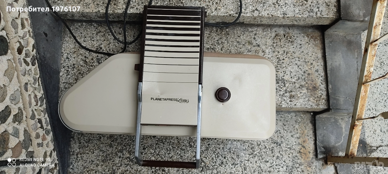 парна преса за гладене или за залепване на щампи, снимка 1