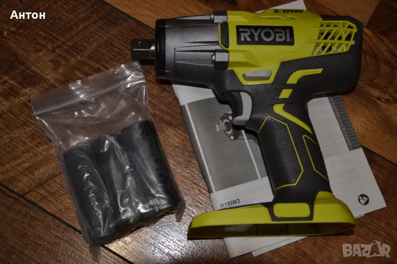 Акумулаторен гайковерт Ryobi R18IW3, снимка 1