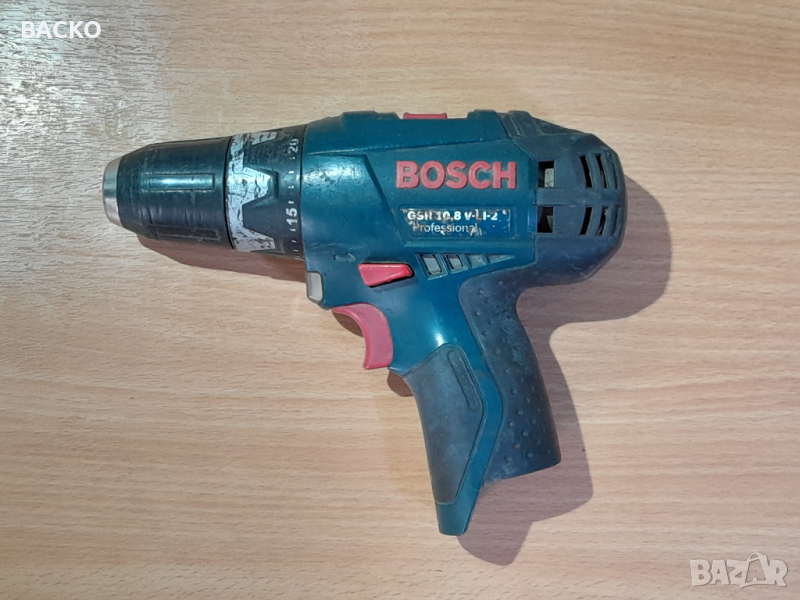 Винтоверт BOSCH GSR 10,8V-LI2 Profesional, снимка 1