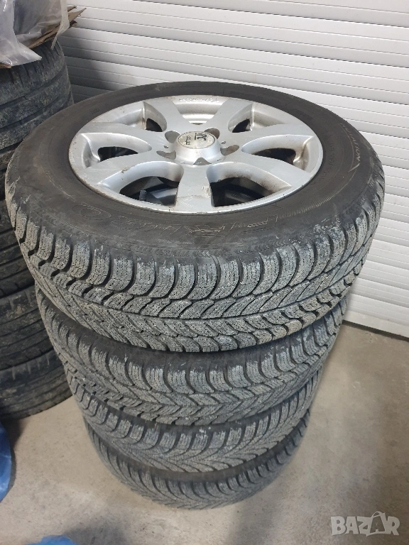 Джанти с гуми 5х112/15 цола, снимка 1