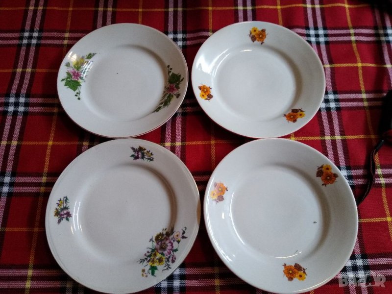 4броя плитки чинии с диаметър 18.8 см, снимка 1