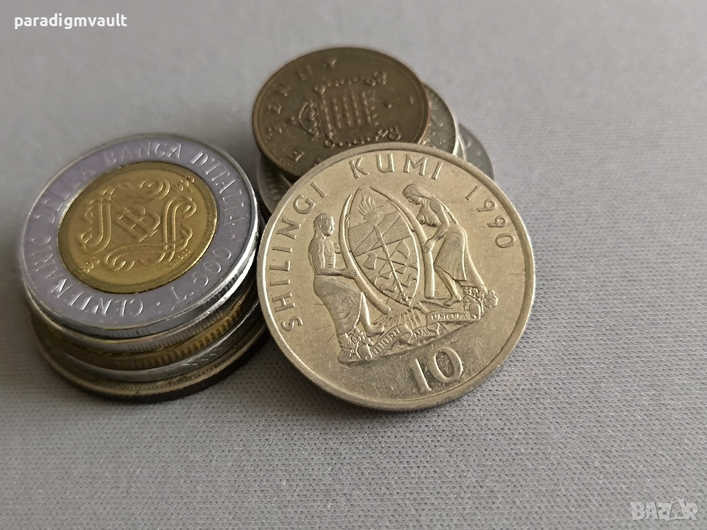 Монета - Танзания - 10 шилинга | 1990г., снимка 1