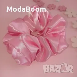 Сатенено скрънчи Pink, снимка 1