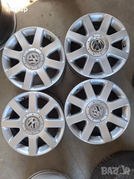ОРИГИНАЛНИ АЛУМИНИЕВИ ДЖАНТИ ФОЛКСВАГЕН -5x112х57.1-16цола, снимка 1