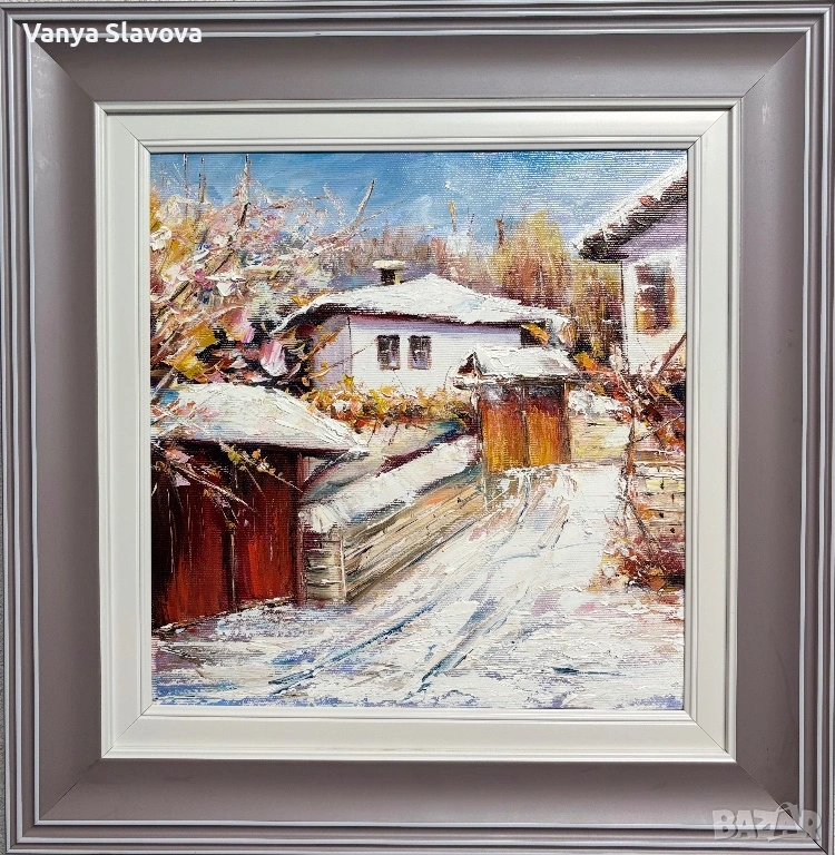 Нова маслена картина , снимка 1