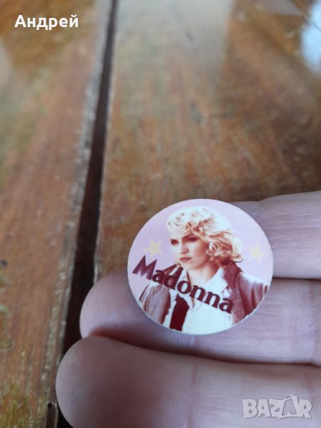 Стара значка Madonna, снимка 1