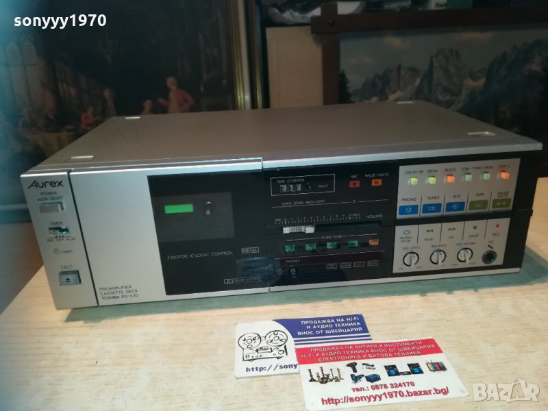 toshiba pd-v30 preamplifier deck-made in japan 0312201743, снимка 1