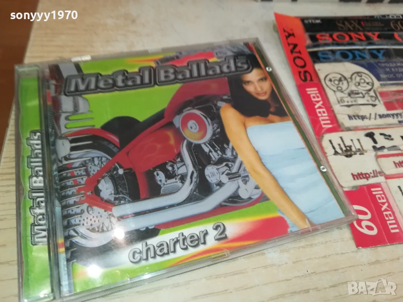 METAL BALLADS CD 0808251802, снимка 1