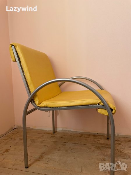 Метален винтидж стол , снимка 1