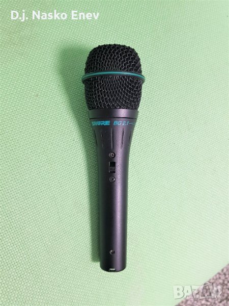 Shure BG 2.1(Beta Green) Dynamic Microphone -Динамичен кабел микрофон /Made In Mеxico/, снимка 1