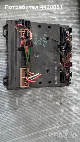 Контролен Модул (Бушонно Табло BSI / BSM ) за VW Polo - 6Q1937049B / 5WK48212, снимка 1