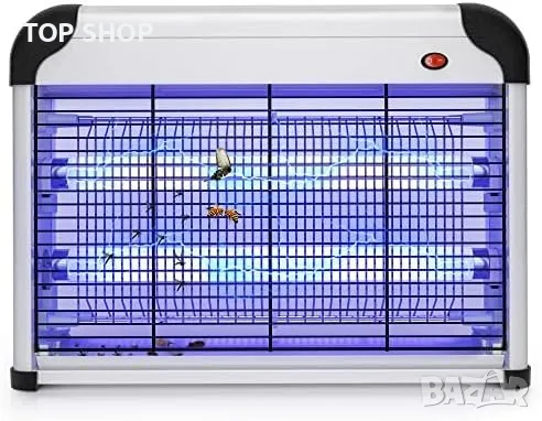 Нов Електрически 20W капан убиец за мухи комари Дом градина, снимка 1