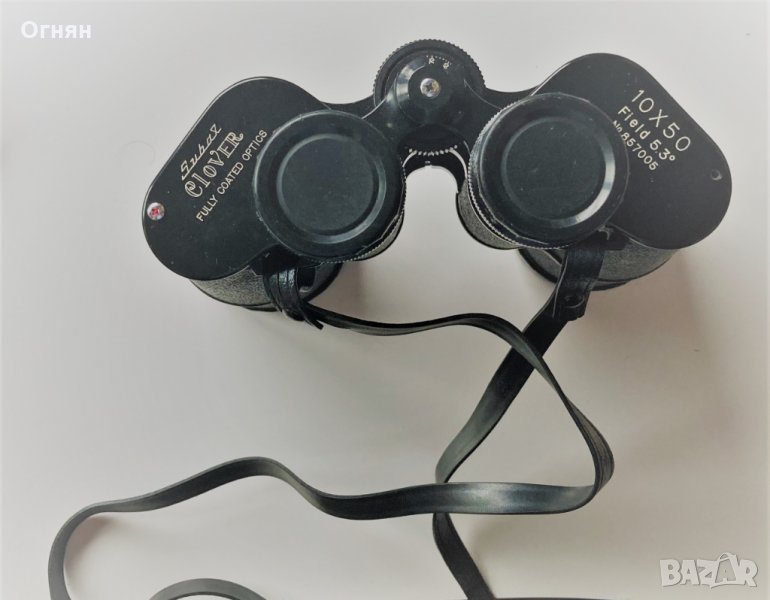 Голям японски бинокъл Suba 10х50, кожен калъф, снимка 1