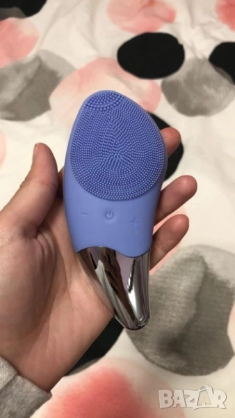 Мини водоустойчив ултразвуков масажор за лице, снимка 1