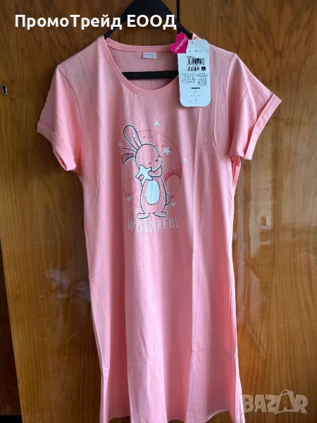 Нова дамска нощница L Виенетта Vienetta къс ръкав , снимка 1