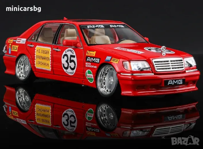 Метални колички: Mercedes-Benz S-Class W140 (Мерцедес-Бенц), снимка 1