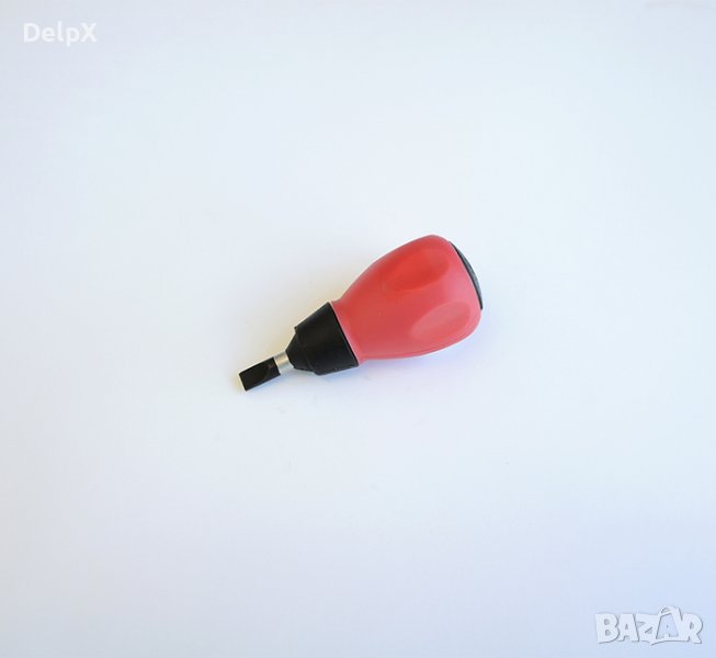 Отвертка кръстата синя с намагнитен връх 6x15mm, снимка 1