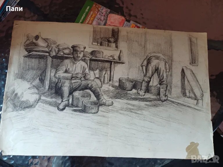 Рисунка с молив от Коста Петров, снимка 1