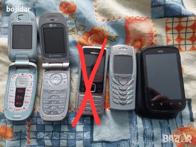 Телефони работещи и много запазени-25 лв броя , снимка 1