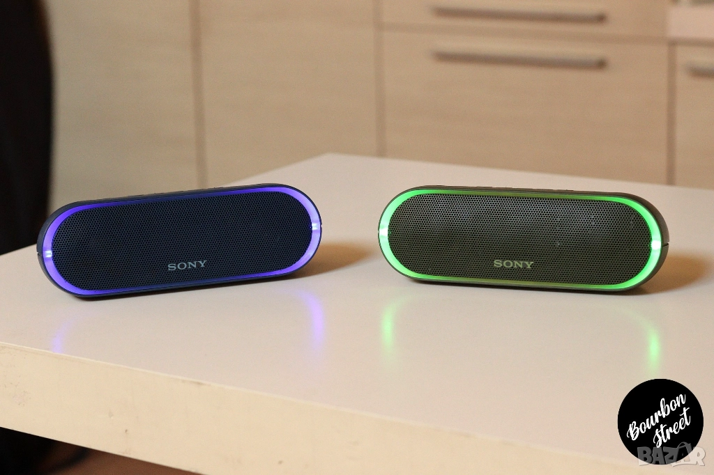 Sony SRS XB 20 - 2 бр. Блутут Колонки с опция за свързване в стерео режим!, снимка 1
