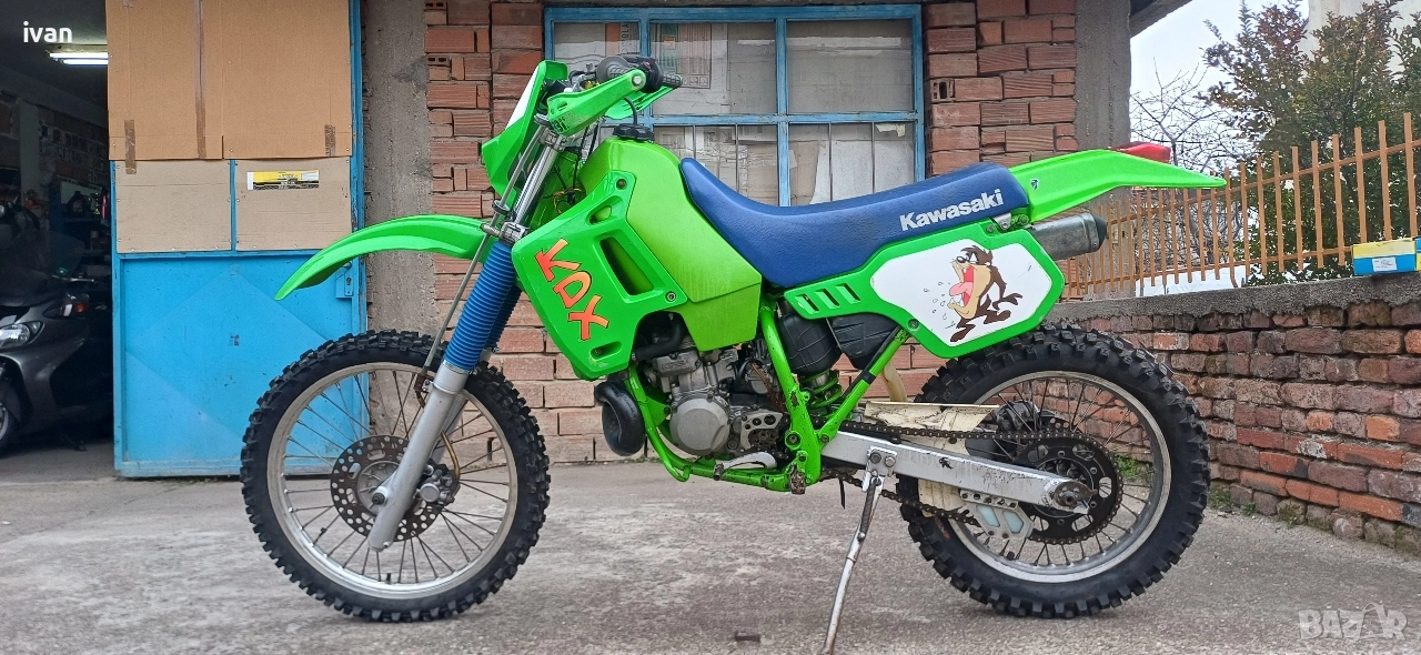 kdx 200 kawasaki не е кх ttr enduro klr klx, снимка 1