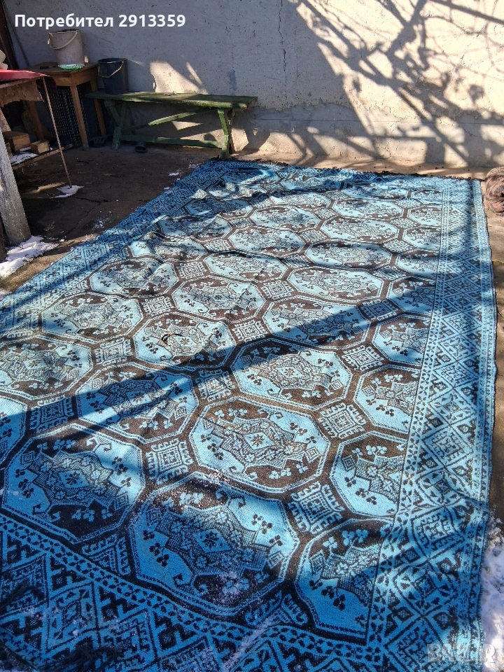 100% вълнен килим 2, снимка 1