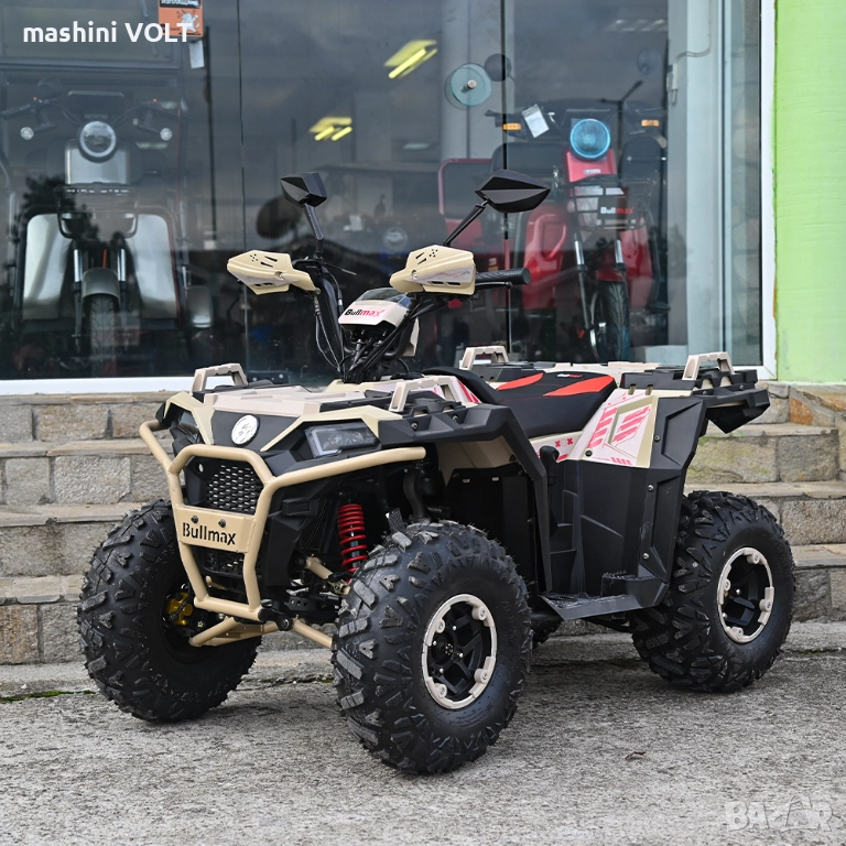 Двуместно бензиново ATV BULLMAX ZIGO 150cc, Пустинна Буря, теглич, 7500rpm,55km/h, 2026г, снимка 1