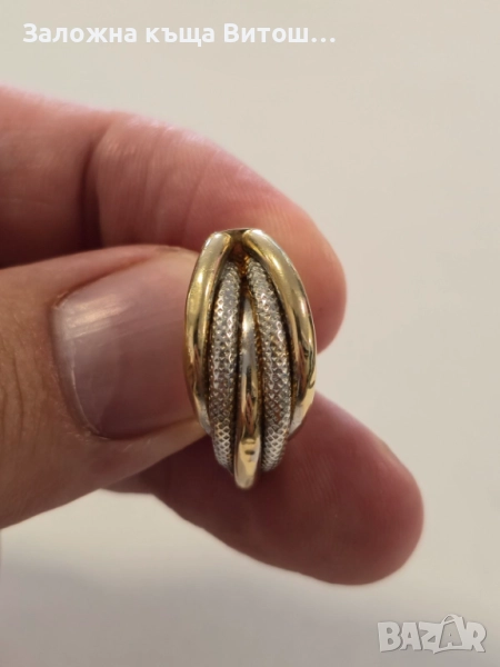 Златни обеци 14к 4.69гр., снимка 1