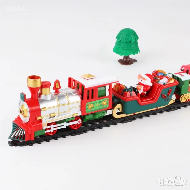 Коледна играчка - влакче с музика - 22 части_1159769, снимка 1