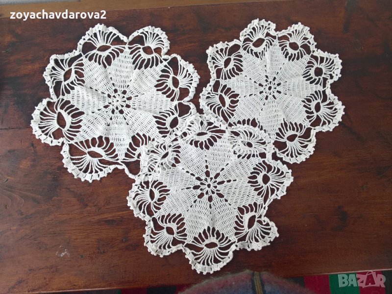 З БР. ЕДНАКВИ КАРЕТА ПЛЕТЕНИ НА ЕДНА КУКА, снимка 1