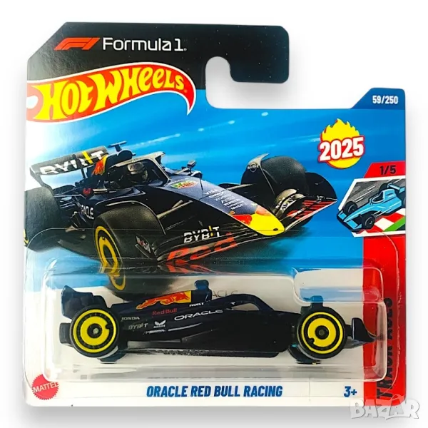 oracle red bull racing formula 1 hot wheels , снимка 1