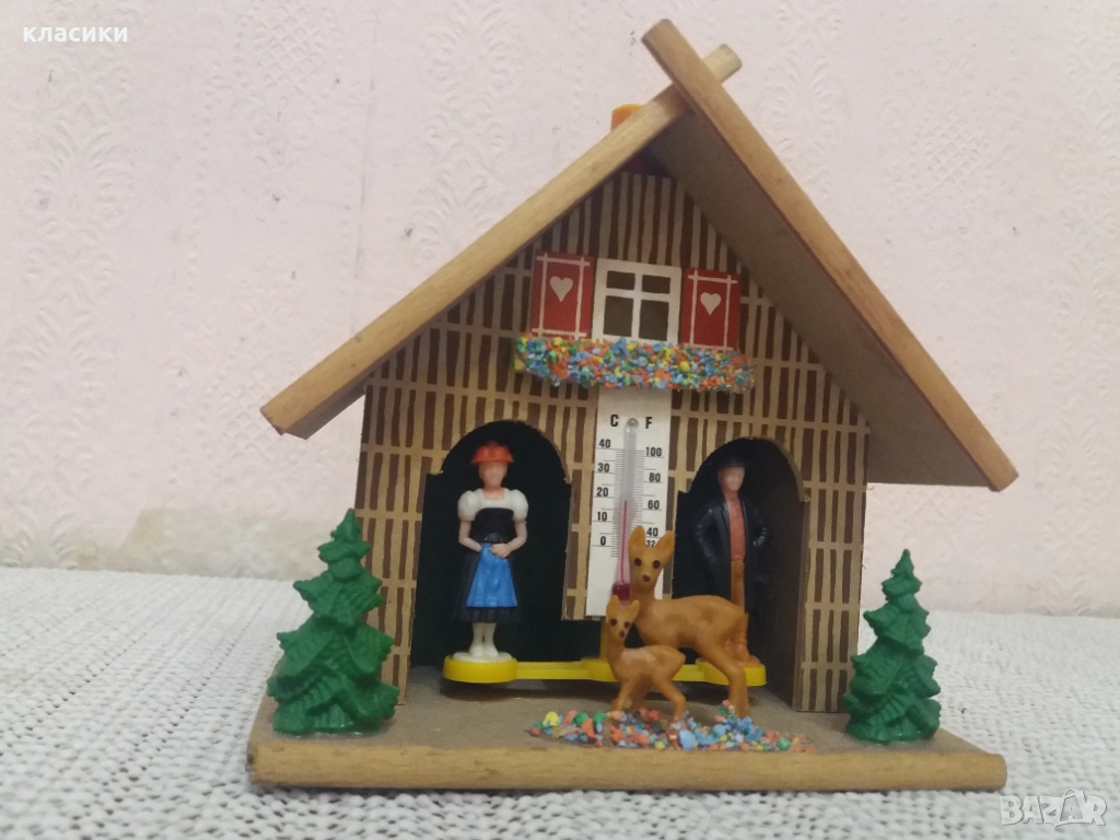 Сувенир дървена къщичка., снимка 1