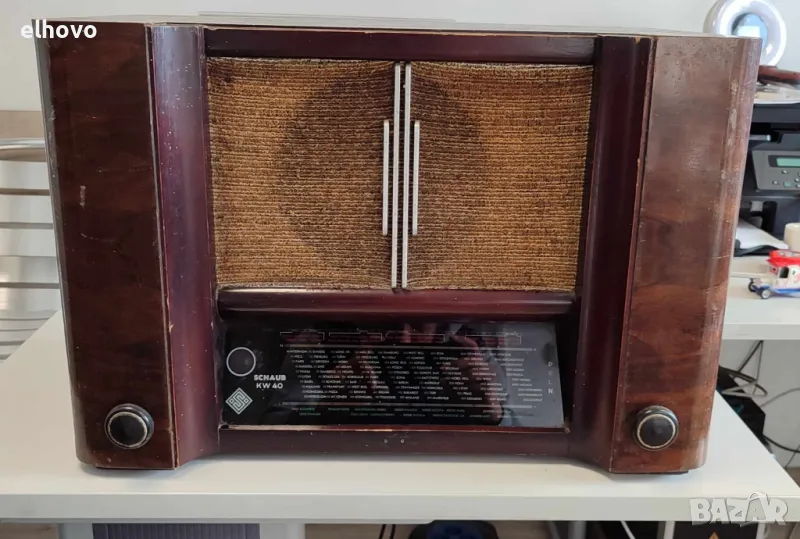 Старо лампово радио Schaub-Lorenz KW 40, снимка 1