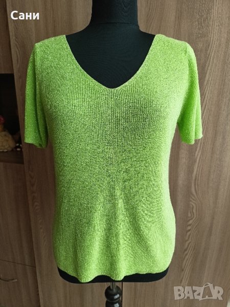 Тънка зелена блузка, снимка 1