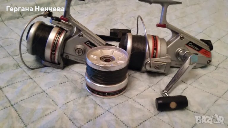 Ретро риболовни макари  RYOBI CATCHER NO 4 LOCOMOTIVE, снимка 1