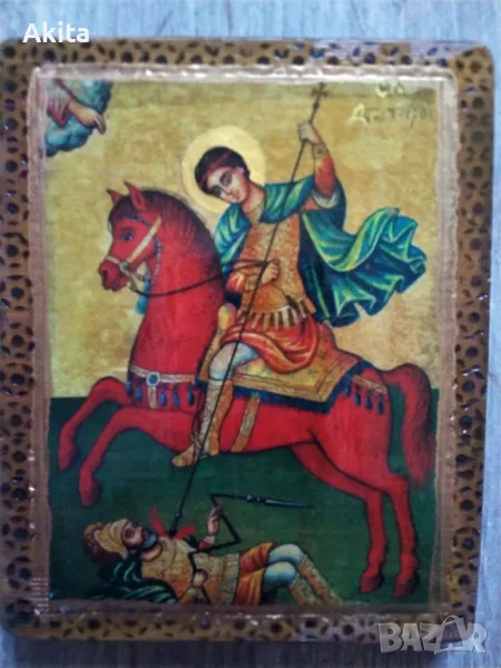 Икона на свети Димитър, снимка 1