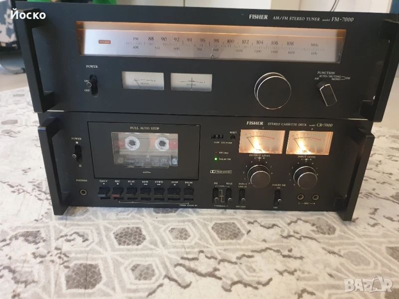 Fisher deck+tuner, снимка 1