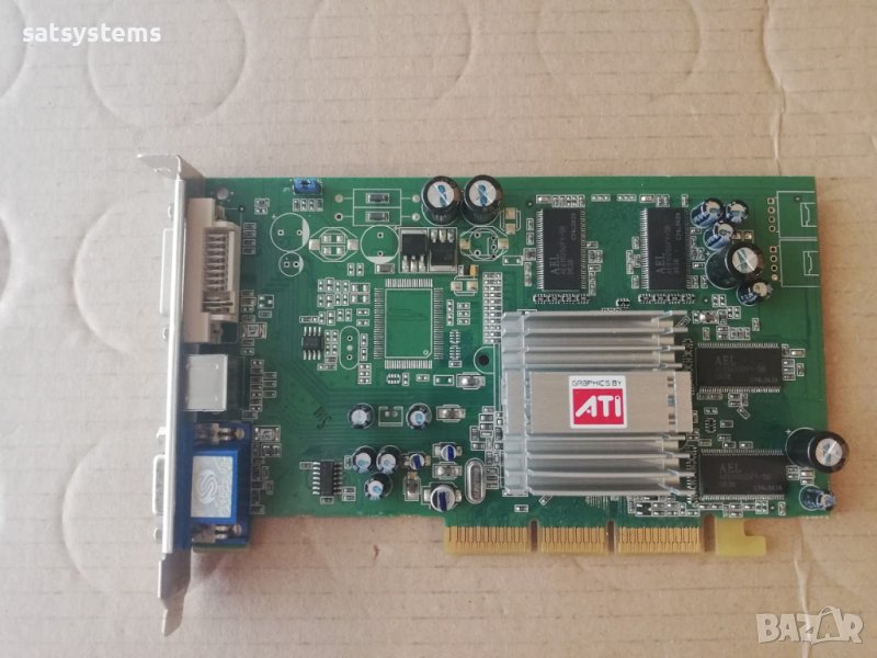 Видео карта ATi Radeon Sapphire R9250 Atlantis 128MB DDR 128bit AGP, снимка 1